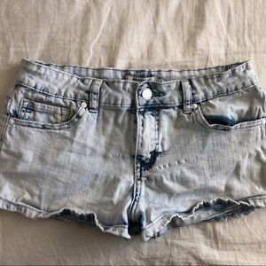 Forever 21 Light-Washed Shorts